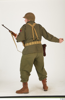 U.S.Army uniform World War II. - Technical Corporal - poses…